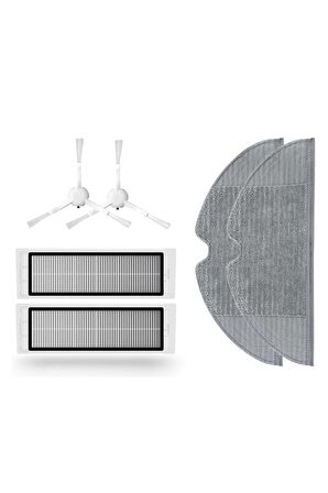 Xiaomi Vacuum Mop 2C Robot Süpürge Uyumlu 6'lı Yedek Parça Seti